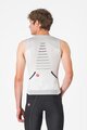CASTELLI Tricoul de ciclism fără mâneci - FREE SPEED 3 TOP - alb