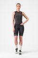 CASTELLI Tricoul de ciclism fără mâneci - FREE SPEED 3 W TOP - negru