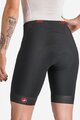 CASTELLI Pantaloni scurți de ciclism fără bretele - TRI W SHORT - negru