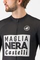 CASTELLI Tricou de ciclism cu mânecă scurtă - VINTAGE GIRO D´ITALIA - negru