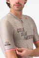 CASTELLI Tricou de ciclism cu mânecă scurtă - GIRO COLLE DELLE FINESTRE - bej
