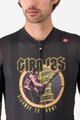 CASTELLI Tricou de ciclism cu mânecă scurtă - GIRO HIGHWAY TO ROME - negru