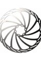 BBB POWERSTOP 203 mm - argintiu
