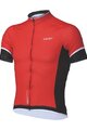 BBB Tricou de ciclism cu mânecă scurtă - COMFORTFIT - roșu/negru