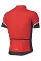 BBB Tricou de ciclism cu mânecă scurtă - COMFORTFIT - roșu/negru