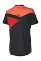 BBB Tricou de ciclism cu mânecă scurtă - GRAVITY - portocaliu/roșu/negru