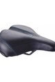 BBB șa - COMFORTPLUS UPRIGHT LEATHER 225MM - negru