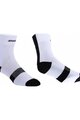 BBB Șosete clasice de ciclism - HIGHFEET - alb