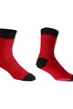 BBB Șosete clasice de ciclism - THERMOFEET - roșu