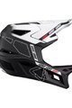 LEATT Cască de ciclism - MTB GRAVITY 6.0 CARBON - alb/negru