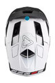 LEATT Cască de ciclism - MTB GRAVITY 6.0 CARBON - alb/negru
