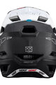 LEATT Cască de ciclism - MTB GRAVITY 6.0 CARBON - alb/negru