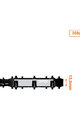 TATZE pedale - LINK COMPOSITE - negru
