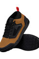 LEATT Pantofi de ciclism - FLAT 3.0 - maro/negru