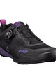 LEATT Pantofi de ciclism - PROCLIP 6.0 W - negru/mov