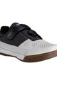 LEATT Pantofi de ciclism - PROCLIP 5.0 - alb/negru