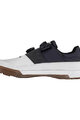 LEATT Pantofi de ciclism - PROCLIP 5.0 - alb/negru