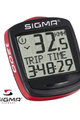SIGMA SPORT tahometru - 1200 BASELINE 015 - roșu/negru