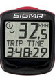 SIGMA SPORT tahometru - BC 1200 - roșu/negru
