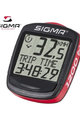 SIGMA SPORT tahometru - BC 1200 - roșu/negru
