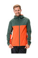 VAUDE jachetă impermeabilă - MOAB RAIN  - verde/roșu