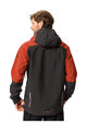 VAUDE jachetă impermeabilă - MOAB RAIN  - roșu/negru