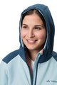 VAUDE Jachetă rezistentă la vânt de ciclism - QIMSA SOFTSHELL - albastru