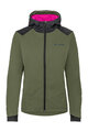 VAUDE Jachetă rezistentă la vânt de ciclism - QIMSA SOFTSHELL - verde
