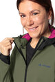 VAUDE Jachetă rezistentă la vânt de ciclism - QIMSA SOFTSHELL - verde