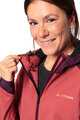 VAUDE Jachetă rezistentă la vânt de ciclism - QIMSA SOFTSHELL - roșu