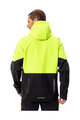 VAUDE Jachetă rezistentă la vânt de ciclism - QIMSA SOFTSHELL - negru/galben