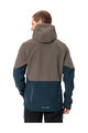VAUDE Jachetă rezistentă la vânt de ciclism - QIMSA SOFTSHELL - maro/albastru