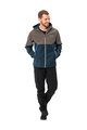 VAUDE Jachetă rezistentă la vânt de ciclism - QIMSA SOFTSHELL - maro/albastru