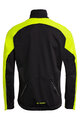 VAUDE Jachetă rezistentă la vânt de ciclism - POSTA SOFTSHELL VI - galben/negru