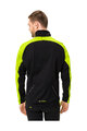 VAUDE Jachetă rezistentă la vânt de ciclism - POSTA SOFTSHELL VI - galben/negru