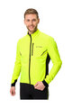 VAUDE Jachetă rezistentă la vânt de ciclism - KURO SOFTSHELL - galben/negru