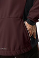 VAUDE Jachetă rezistentă la vânt de ciclism - KURO SOFTSHELL - maro/negru