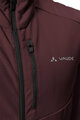 VAUDE Jachetă rezistentă la vânt de ciclism - KURO SOFTSHELL - maro/negru