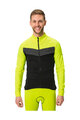 VAUDE Tricou de cilism pentru iarnă cu mânecă lungă - POSTA LS - galben/negru