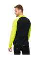 VAUDE Tricou de cilism pentru iarnă cu mânecă lungă - POSTA LS - galben/negru