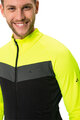 VAUDE Tricou de cilism pentru iarnă cu mânecă lungă - POSTA LS - galben/negru
