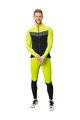 VAUDE Tricou de cilism pentru iarnă cu mânecă lungă - POSTA LS - galben/negru