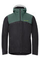 VAUDE jachetă impermeabilă - ALL YEAR MOAB 3in1 - negru/verde