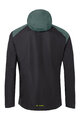 VAUDE jachetă impermeabilă - ALL YEAR MOAB 3in1 - negru/verde