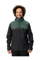 VAUDE jachetă impermeabilă - ALL YEAR MOAB 3in1 - negru/verde