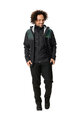 VAUDE jachetă impermeabilă - ALL YEAR MOAB 3in1 - negru/verde