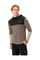 VAUDE Hanorac - QIMSA HOODY - maro/negru