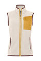 VAUDE Vestă de ciclism - ROSEMOOR FLEECE - fildeş/galben