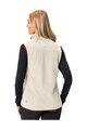 VAUDE Vestă de ciclism - ROSEMOOR FLEECE - fildeş/galben