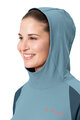 VAUDE Tricou de cilism pentru iarnă cu mânecă lungă - QUIMSA LS - albastru